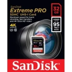 SanDisk Extreme Pro 32GB SDHC UHS-I SD Card (SDSDXXG-032G) - Image 2