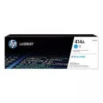 HP 414A Cyan Original LaserJet Toner Cartridge, W2021A