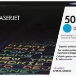 HP 504A Cyan Original LaserJet Toner Cartridge (CE251A)